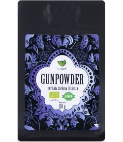 GUNPOWDER Herbata zielona liściasta BIO  - ECOBLIK 110 g
