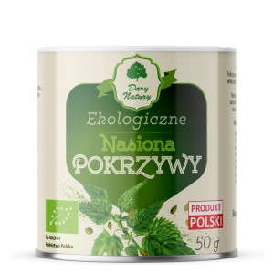 Nasiona pokrzywy BIO - Dary Natury 50 g