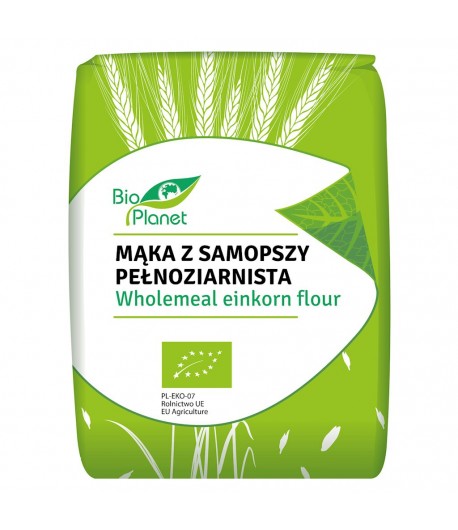 1kg Mąka z Samopszy pełnoziarnista BIO - Bio Planet 1 kg