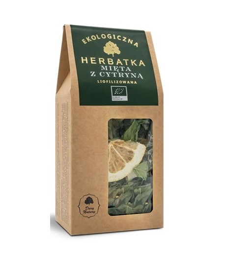 Herbatka Mięta z Cytryną - Liofilizowana BIO - Dary Natury 25 g
