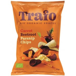 Chipsy WARZYWNE pieczone BIO - TRAFO 75 g