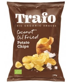 Chipsy ZIEMNIACZANE smażone na oleju kokosowym BIO TRAFO 100 g