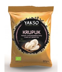 Prażynki KREWETKOWE (KRUPUK) BIO - YAKSO 60 g