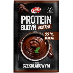 Budyń proteinowy instant o smaku Czekoladowym bezglutenowy - CELIKO 40 g