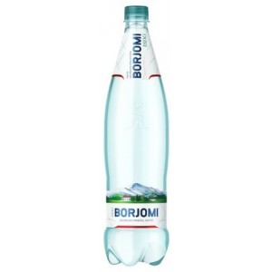 Naturalna woda mineralna gazowana - BORJOMI 1l