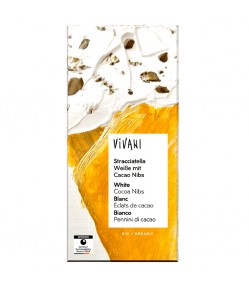 Czekolada Biała STRACCIATELLA BIO - VIVANI 80 g