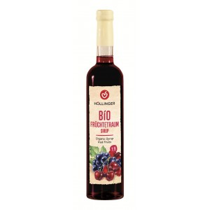 Syrop o smaku Czerwonych Owoców BIO - Hollinger 500 ml