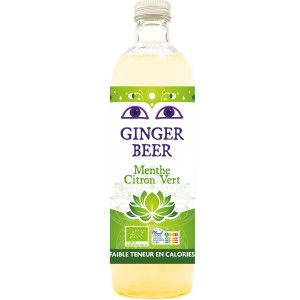Piwo Imbirowe o smaku Mięty i Limonki bezalkoholowe BIO - Karma 750 ml