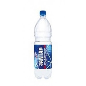 1,5 l CHAMPION Woda niegazowana źródlana średniozmineralizowana - JANTAR 1,5 l.