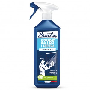 Płyn do mycia szyb i luster z octem - Jacques Briochin 750 ml
