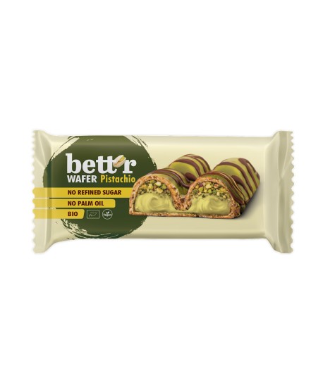 Wafelek z kremem pistacjowym BIO - BETT'R 34 g