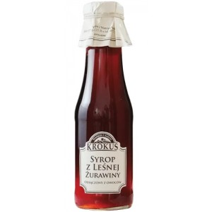 Syrop z leśnej Żurawiny - KROKUS 280 ml