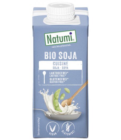 Krem Sojowy do gotowania i pieczenia bezglutenowy BIO - NATUMI 200 ml
