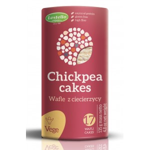 Wafle z Ciecierzycy bezglutenowe - LESTELLO 135 g