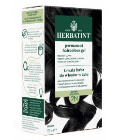 Trwała Farba Herbatint 2N Brązowy (seria naturalna)