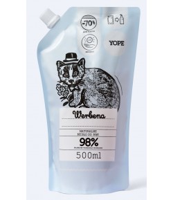 Mydło w płynie - Werbena - Yope 500 ml opakowanie uzupełniające