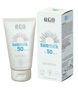 Mleczko na słońce SPF 50 Sensitive - ECO Cosmetics 75 ml