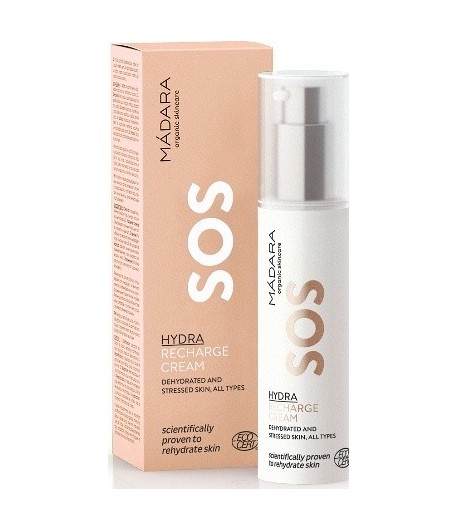 SOS Hydra Recharge - krem intensywnie odżywczy do odwodnionej skóry - Madara 50 ml