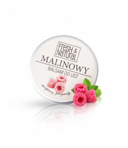 Malinowy balsam do ust - Fresh&Natural 15 ml