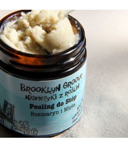 Peeling do stóp Rozmaryn i Mięta - Brooklyn Groove 60 g