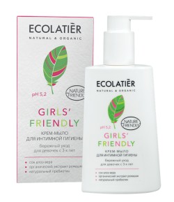 Żel do higieny intymnej dla dziewczynek od 3 lat - Ecolatier 250ml