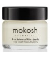 15ml Ujędrniający krem do twarzy anti-aging Róża z jagodą - MOKOSH