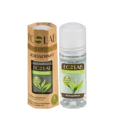 Deo Crystal - dezodorant - 100% naturalny - ałun glinowo - potasowy, kora dębu - EO LAB 50 ml