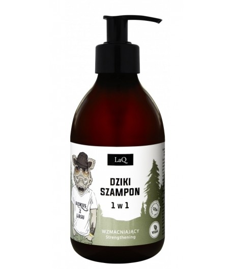 Dziki szampon 1w1 dla facetów - LaQ 300 ml
