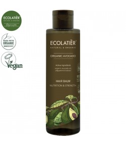 Odżywczy balsam do włosów z organicznym olejem z awokado - ECOLATIER 250 ml
