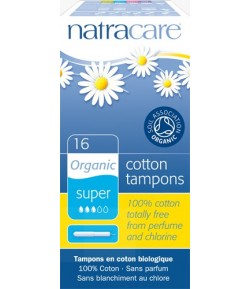 Tampony higieniczne z aplikatorem Super - Natracare 16 szt.