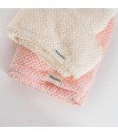 Turban - ręcznik do włosów z mikrofibry różowy - Mohani