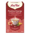 POSITIVE ENERGY CRANBERRY HIBISCUS Pozytywna energia BIO - YOGI TEA®