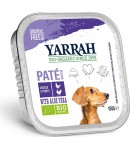 Pasztet z kurczaka, wołowiny i indyka z aloesem BIO (dla psa) - YARRAH 150 g