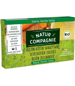 Bulion - kostki warzywne BIO - Natur Compagnie 84 g