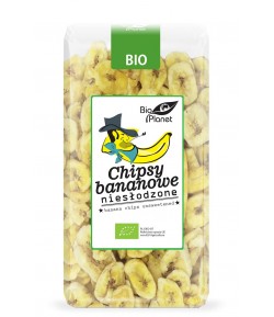 Chipsy bananowe niesłodzone BIO - Bio Planet 350 g