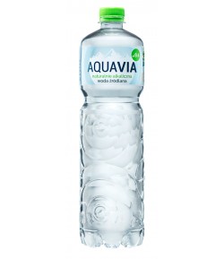 Woda źródlana Alkaliczna - Aquavia 1 litr