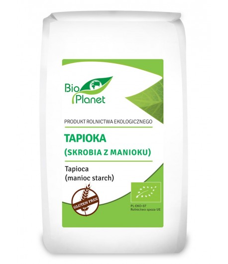 Tapioka (skrobia z manioku) bezglutenowa BIO - Bio Planet 400 g