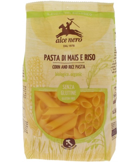 Makaron (kukurydziano - ryżowy) PENNE bezglutenowy BIO - alce nero 250 g