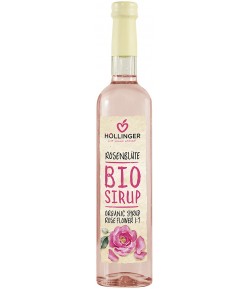 Syrop o smaku różanym BIO - Hollinger 500 ml