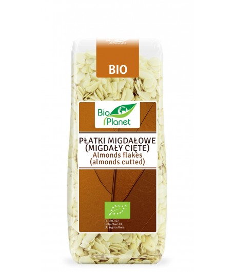 Płatki migdałowe (migdały cięte) BIO - Bio Planet 100 g