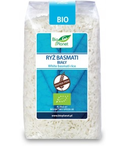 Ryż Basmati biały bezglutenowy BIO - Bio Planet 500 g