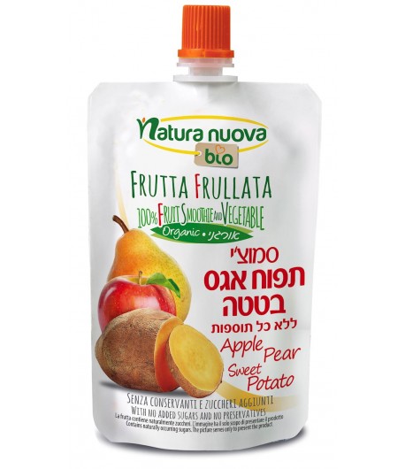Przecier owocowo-warzywny jabłko Gruszka Batat BIO - Natura Nuova 100 g