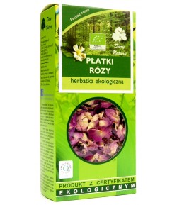 Płatki Róży BIO - herbatka ekologiczna - Dary Natury 20 g