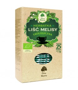 LIść Melisy BIO - herbatka ekologiczna - Dary Natury 25x1,5 g