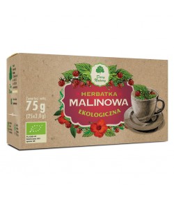 Malinowa herbatka ekologiczna (25x3g) BIO - Dary Natury 75 g