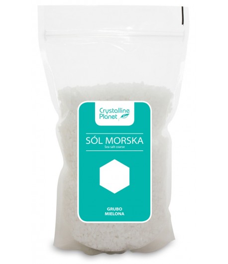Sól Morska - grubo mielona - Bio Planet 1kg