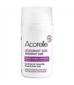 Ałun i Rumianek - Organiczny dezodorant w kulce do skóry wrażliwej - Acorelle 50 ml