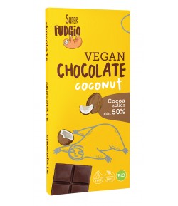 Wegańska czekolada kokosowa na cukrze trzcinowym bezglutenowa BIO - Me Gusto 80 g