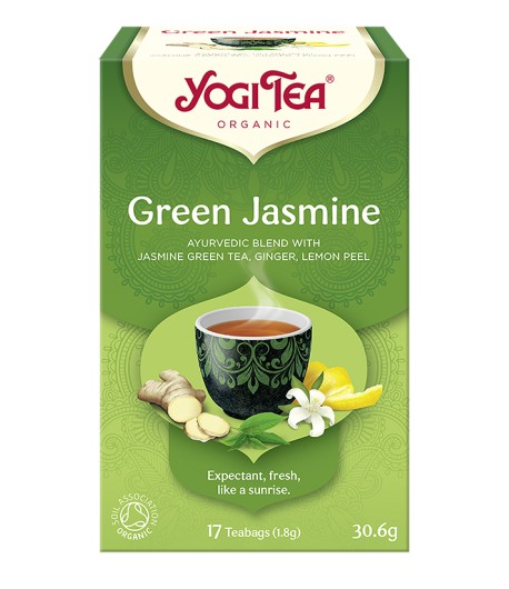 GREEN JASMINE Zielona Jaśminowa BIO - YOGI TEA®