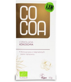 Czekolada KOKOSOWA BIO - COCOA 50g